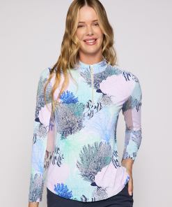 Blue Coral Zip