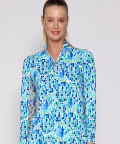 Blue Pineapple Zip